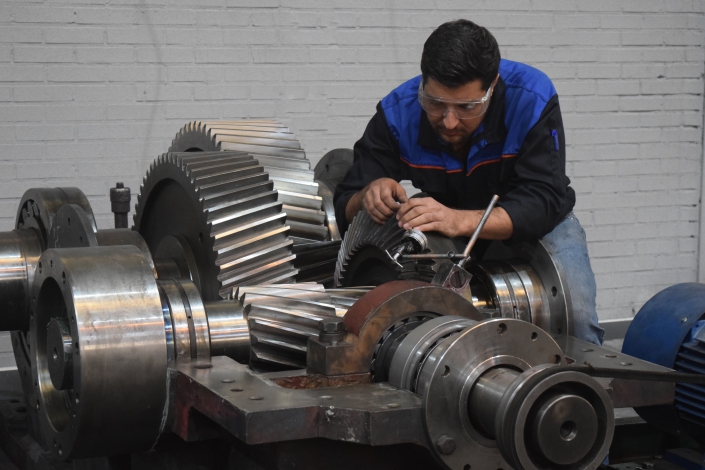 تعمیر گیربکس 02c03-B فولاد مبارکه